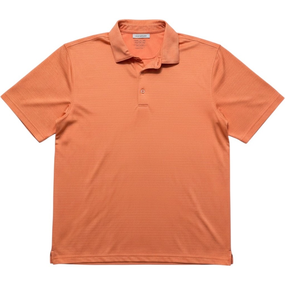 CLEARANCE-Greg Norman‎ Collection Orange Performance Men's Polo